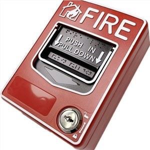 ปุ่มกดฉุกเฉินสัญญาณเตือนไฟไหม้